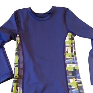 Reebok boys stretch knit long sleeve top Size XS